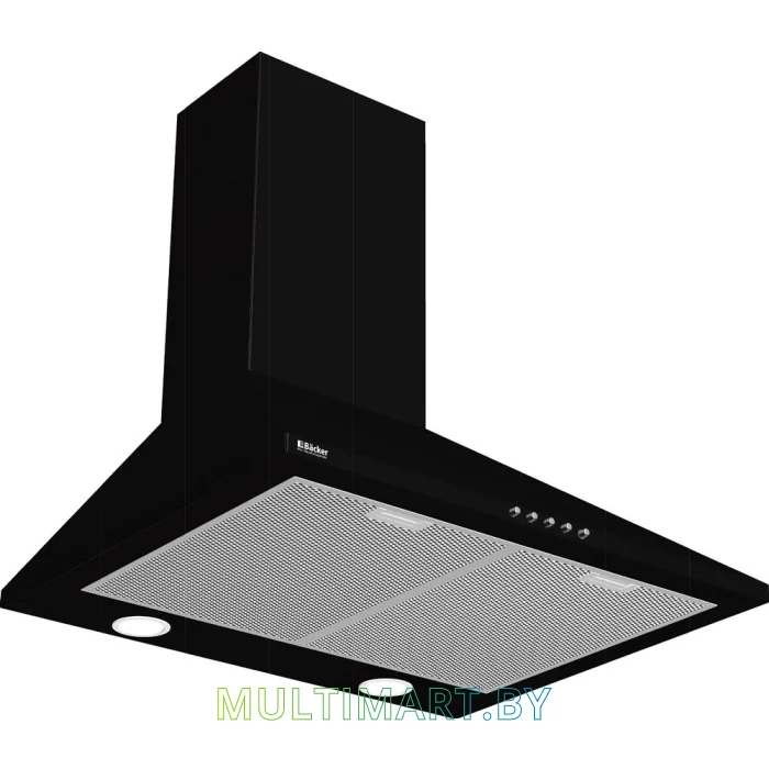 Вытяжка Backer KH60A-F1 Shiny Black
